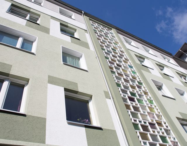 Kreative Fassade gestalten streichen Hannover Keim Farben