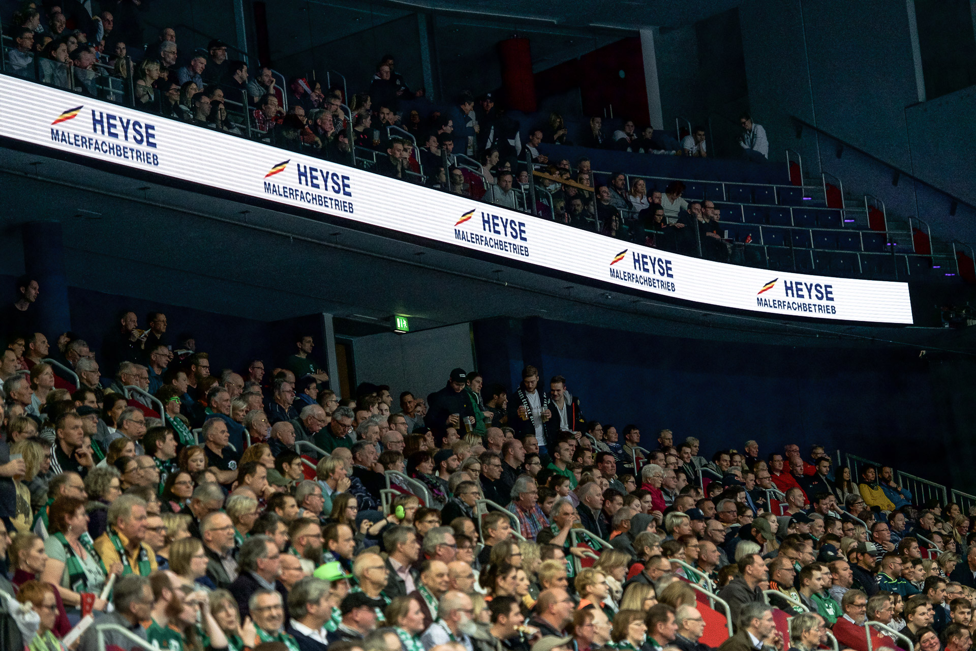 LED Werbebande TSV Hannover Burgdorf Handball