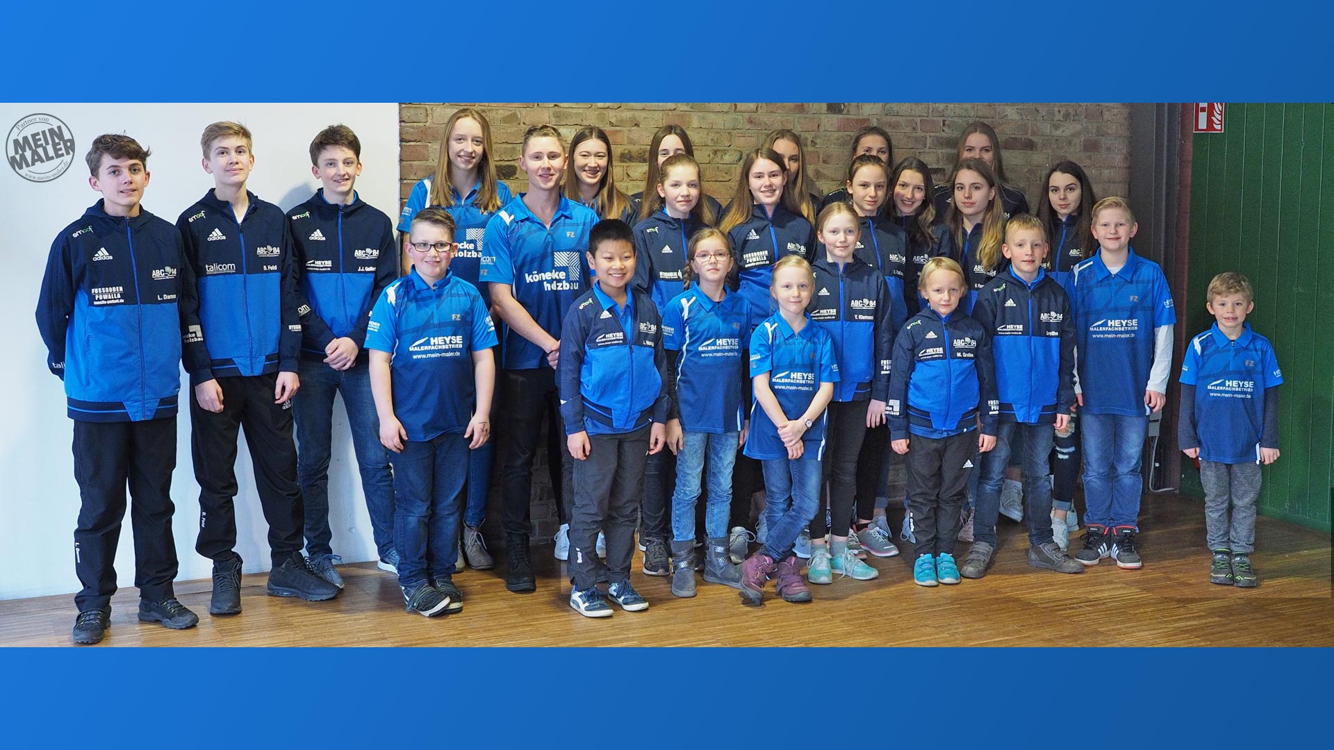 Sportlerehrung Isernhagen Maler Heyse Sponsoring Sport 10