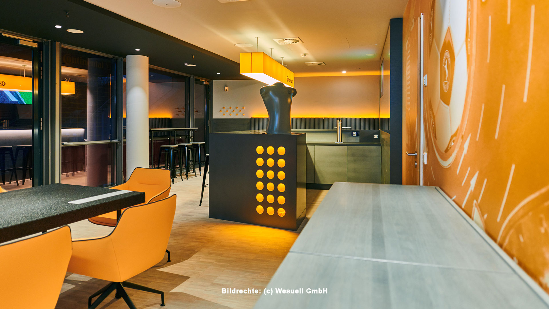 Hochwertige Malerarbeiten Edle Oberflaechen Moderne Arbeitswelten IPR ContiLounge Hannover 02 1