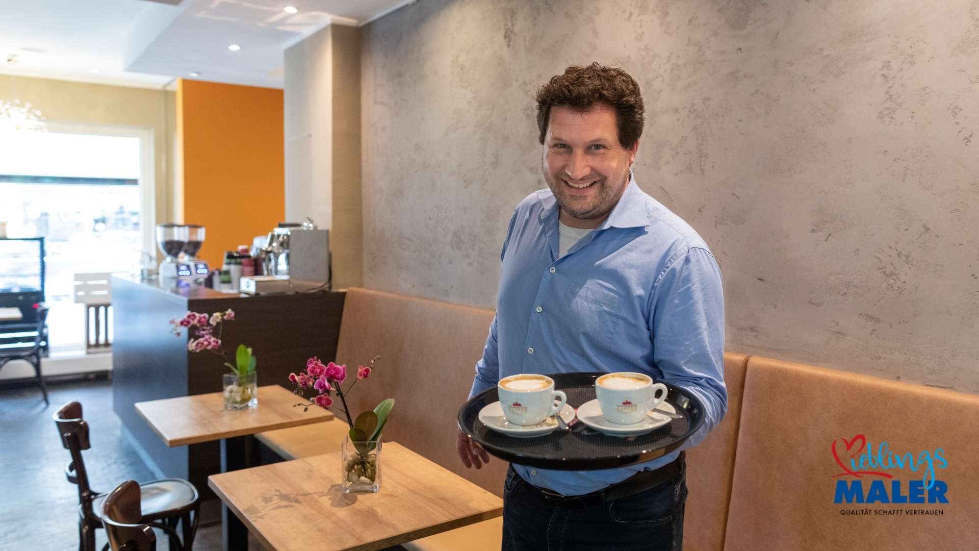 Tobias Volland Café Goldstueck Hannover - Gluecklicher HEYSE Kunde