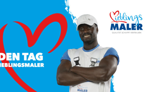 Modou vom Team Malerfachbetrieb HEYSE aus Isernhagen / Hannover