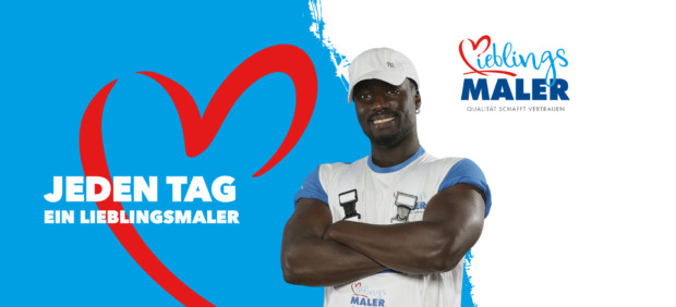 Modou vom Team Malerfachbetrieb HEYSE aus Isernhagen / Hannover