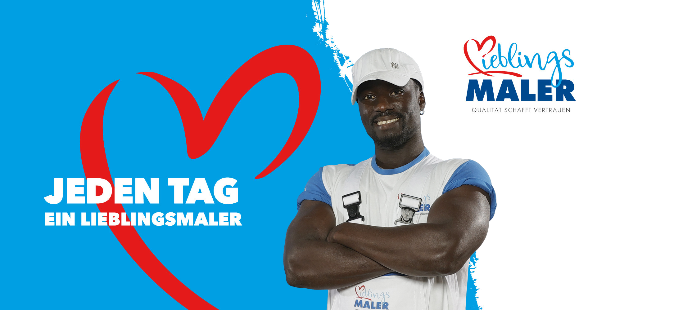 Modou vom Team Malerfachbetrieb HEYSE aus Isernhagen / Hannover