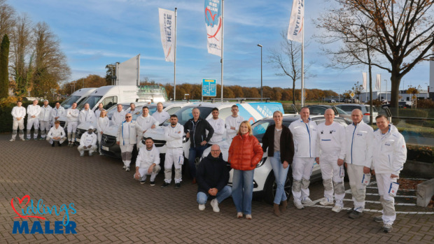 Das Team von Malerfachbetrieb HEYSE aus Isernhagen / Hannover